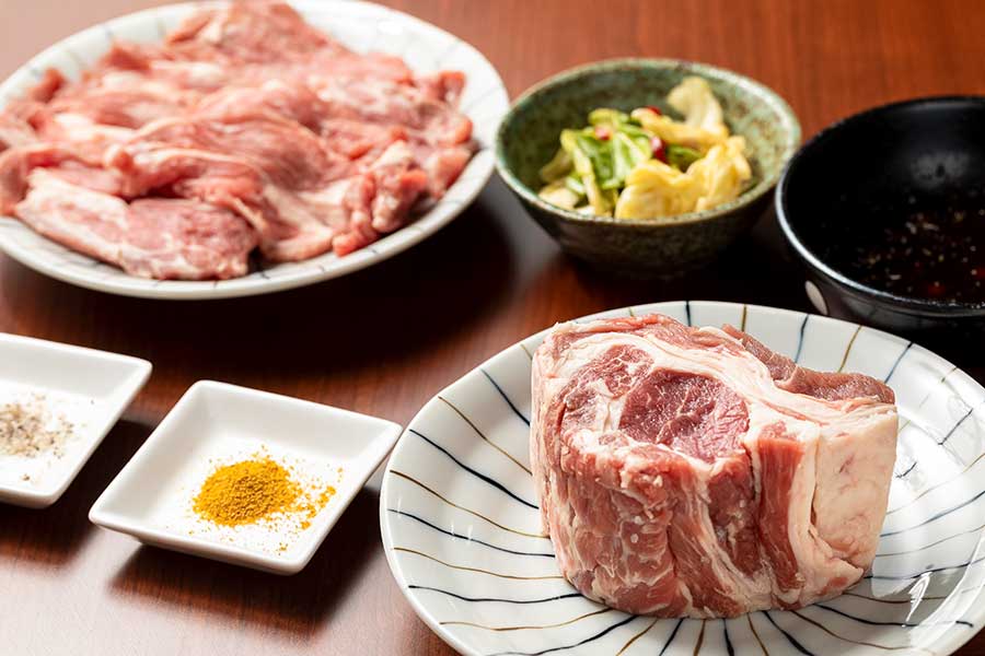 炭火でじっくり