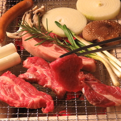 囲炉裏ジンギスカン 蝦夷羊