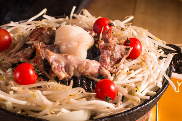 生ラムジンギスカン 山小屋