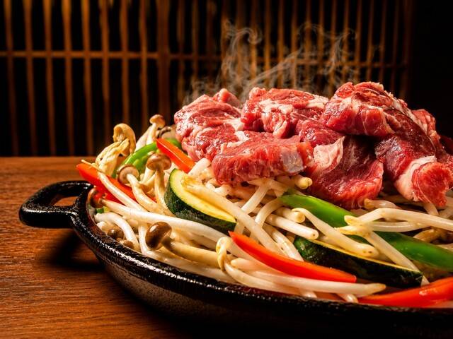 羊と饂飩